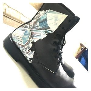 100% Vegan Waterproof Boots by Noa Knafo; Artist